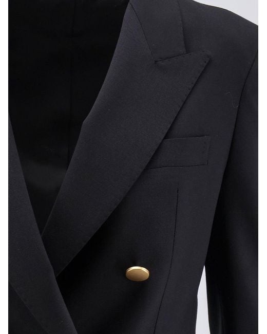 Tagliatore Blue Parigi Bistretch Virgin Wool Suit