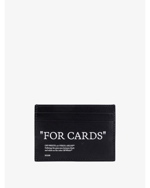 Off-White c/o Virgil Abloh White Card Holder for men
