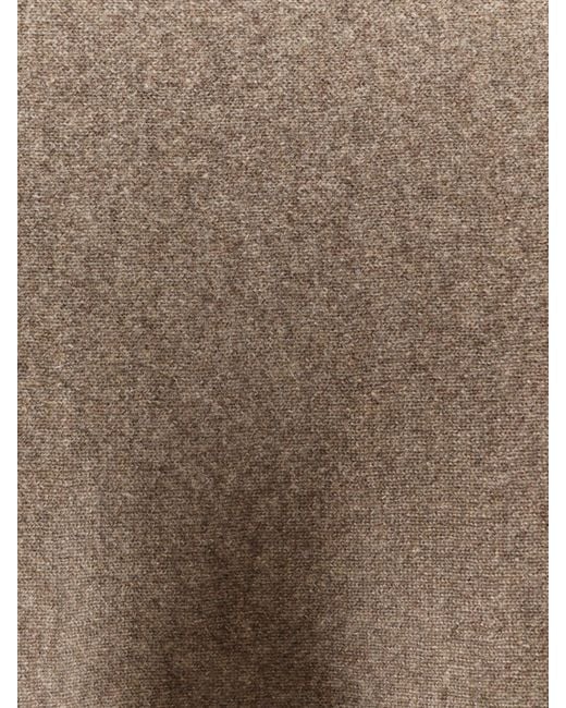 Lisa Yang Brown Torie Cashmere Skirt