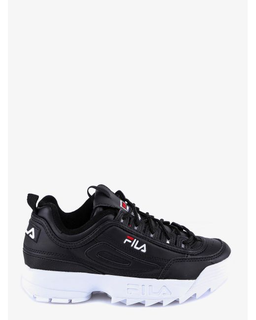 Fila Black Disruptor Low Wmn Sneaker
