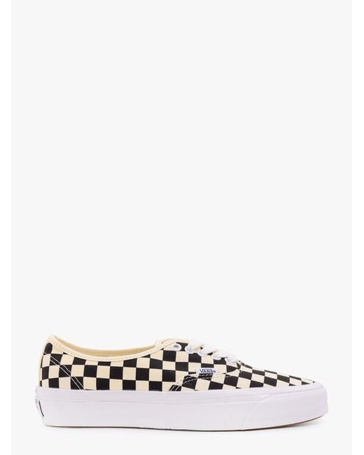 Vans White Checkerboard Authentic Reissue 44 for men