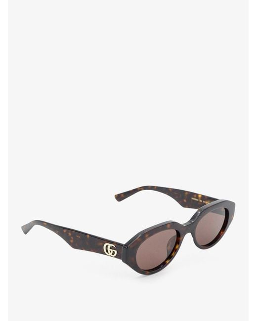Gucci Gray Acetate Sunglasses