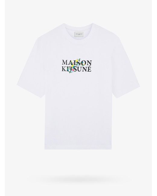 Maison Kitsuné White T-shirt for men