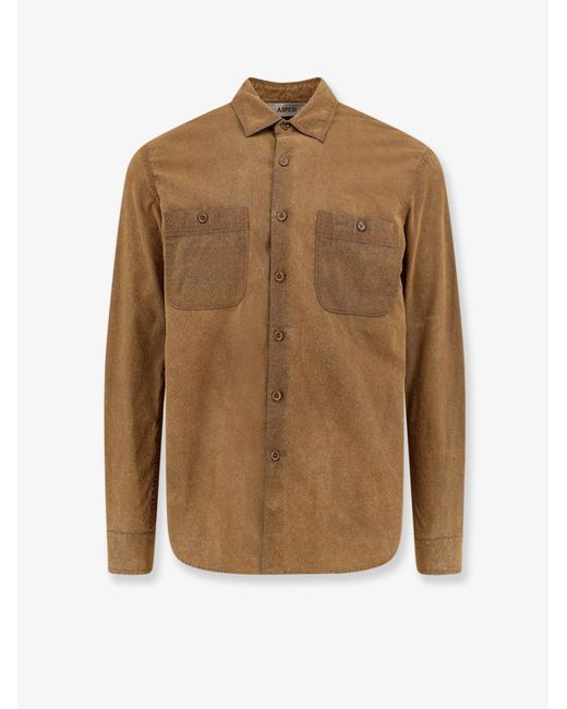 Camicia di Aspesi in Brown da Uomo
