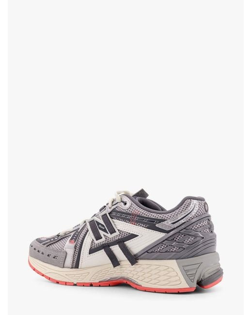 New Balance White 1906A Low-Top Mesh And Leather Sneakers