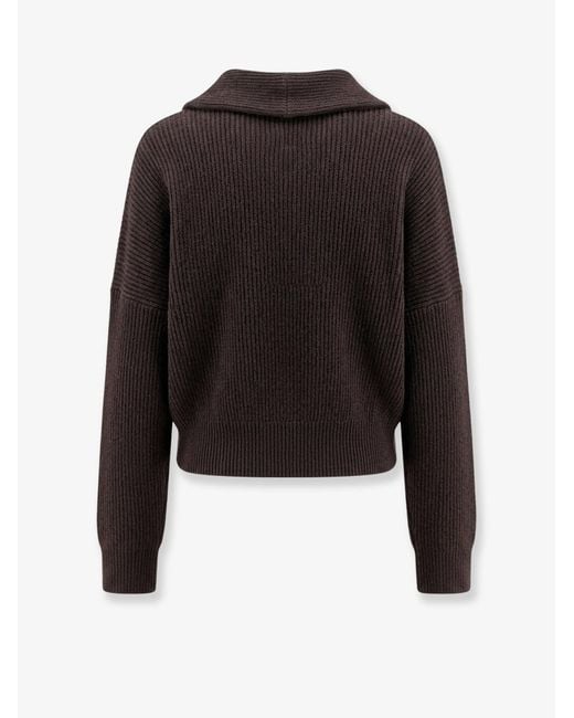Brunello Cucinelli Black Cashmere Cardigan