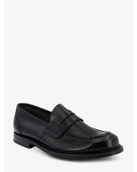 Church's Black Farsley 2.0 Leather Loafers for men