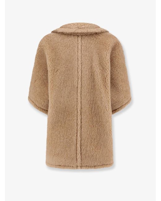 Max Mara Natural Mxacavallo Alpaca, Cashmere And Silk Cape
