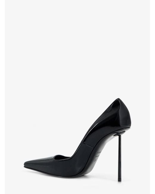 Le Silla Black Amelia Patent Leather Pumps