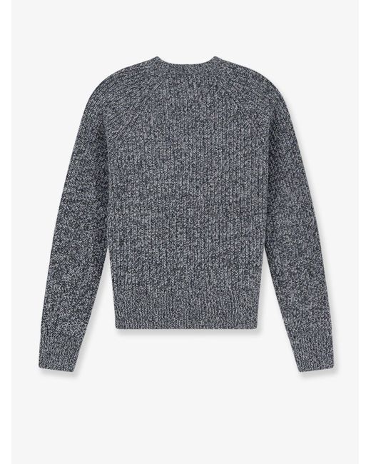 Aspesi Blue Virgin Wool Sweater