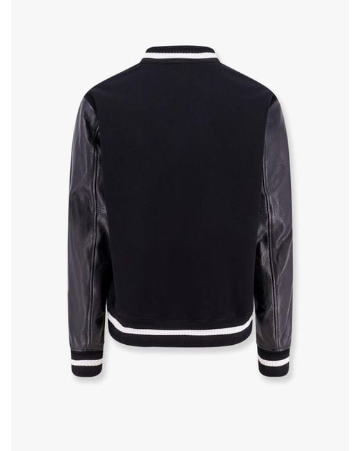 Giubbotto Bomber Con Logo di Givenchy in Black da Uomo