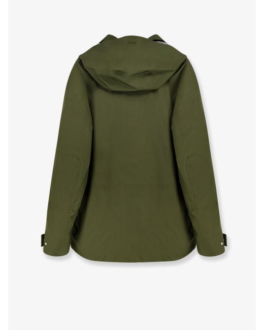 Laminar Green Waterproof Jacket With Padding for men