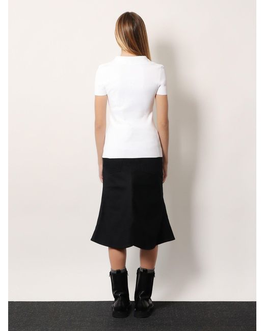 Balenciaga Natural Viscose Blend Sweater