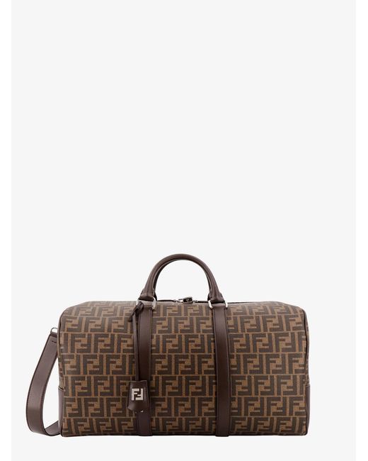 Fendi Brown Duffle Bag for men