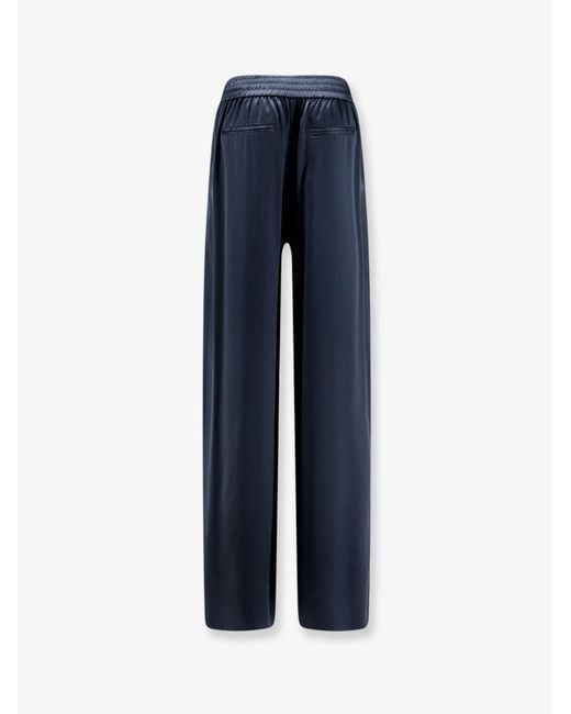 Joseph Blue Silk Trousers