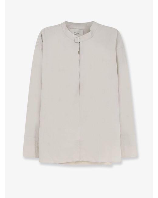 Camicia di Studio Nicholson in White da Uomo