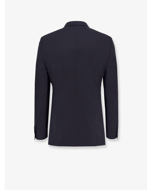 Tagliatore Blue Dresses Lana Vergine for men