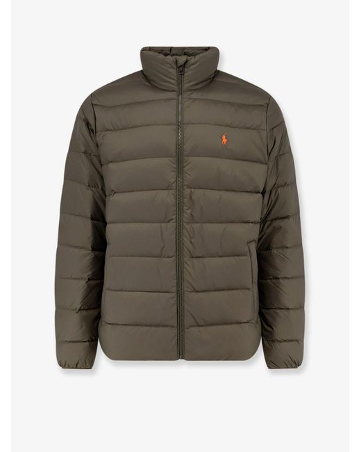 Polo Ralph Lauren Green Recycled Nylon Down Jacket for men