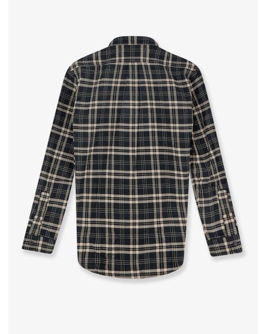 Polo Ralph Lauren Black Performance Custom Fit Shirt for men