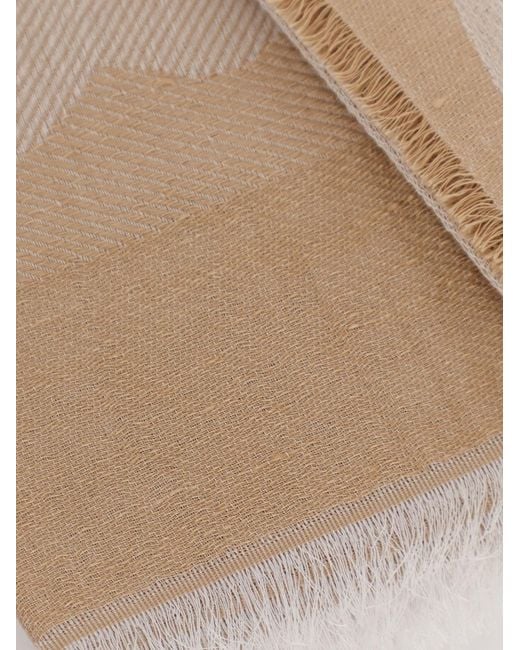 Sciarpa di Max Mara in Natural
