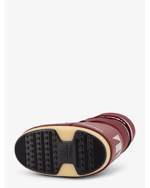 Moon Boot Red Icon Nylon Boots