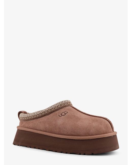 Ugg Brown Tazz Suede Slip-On