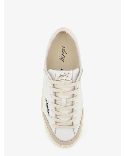 Autry White Sneakers Pelle/Gomma