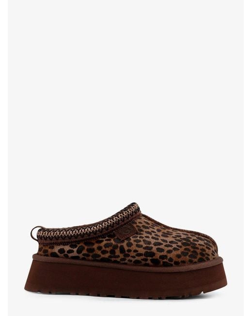 Ugg Brown W Tazz Caspian Ponyskin Slip-On