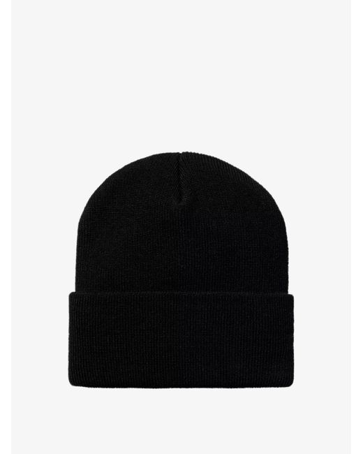 Carhartt Black Ashley Beanie With Logo for men