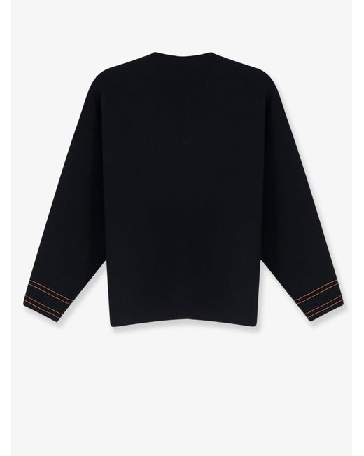 Max Mara Black Mxmundici Wool Blend Sweater