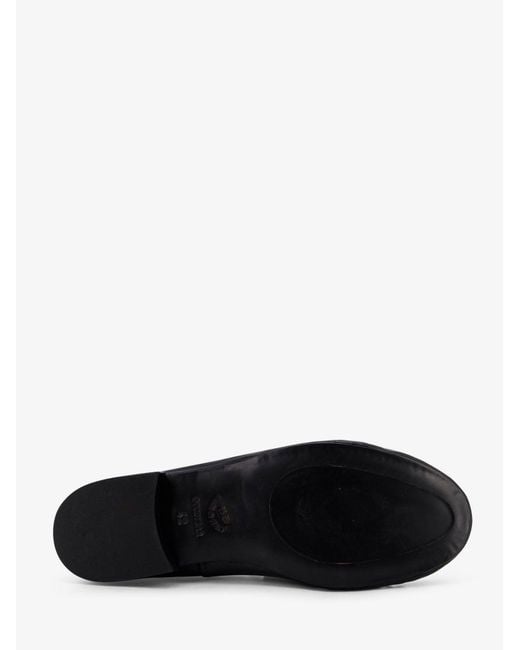 Semelle White Leather Loafers for men