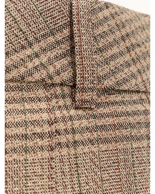 Rohe Natural Tailored Prince Of Wales Trousers