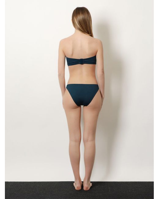 Eres Blue Lycra Bikini Bottoms
