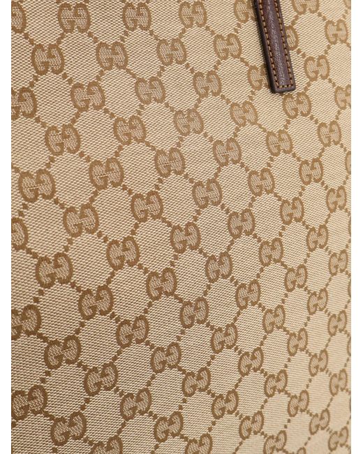 Gucci Natural Londra Gg Fabric Shoulder Bag