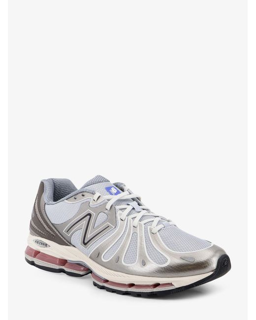 New Balance White U18907 Mesh Sneakers With Logo On The Side for men