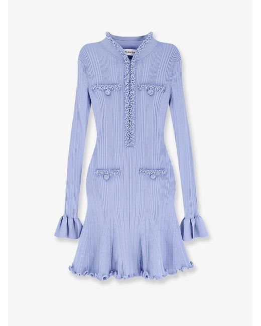 Vestito Mini di Self-Portrait in Blue