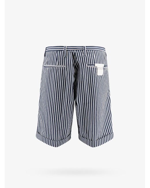 PERFECTION GDM Blue Bermuda Shorts for men