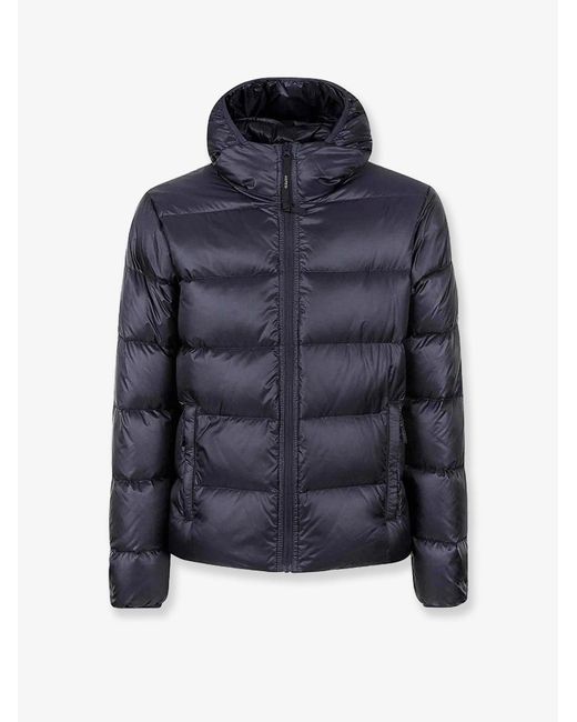 Aspesi Blue Budd Nylon Down Jacket for men