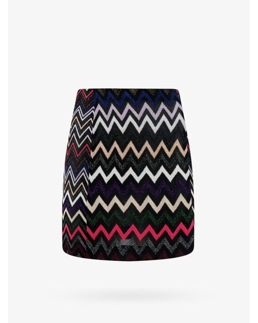 Missoni Black Closure With Zip Unlined Skirts