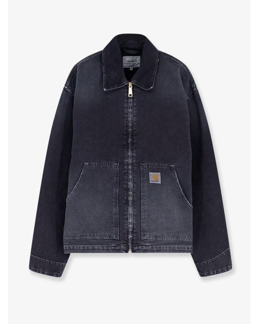 Carhartt Blue Og Arcan Denim Jacket for men