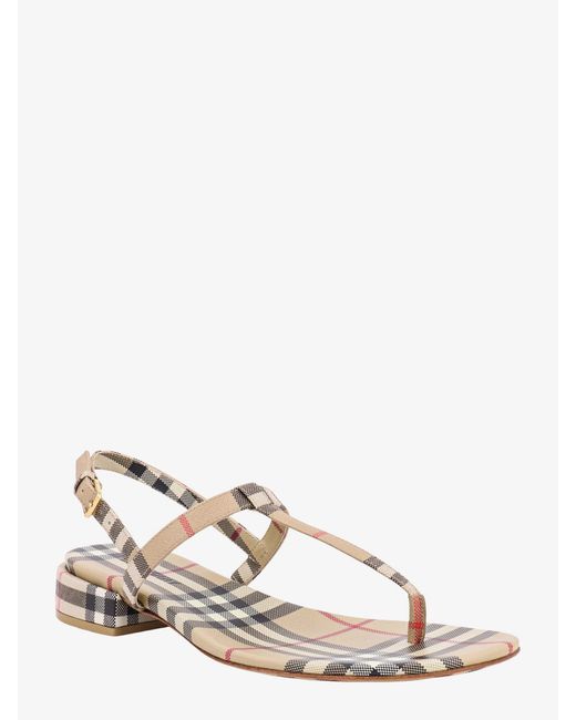 Burberry Natural Leather Sandals