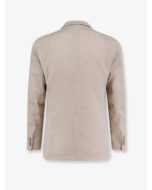 Tagliatore Natural Virgin Wool Blazer for men