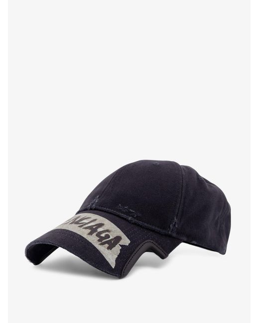 Cotton Hat-Uomo di Balenciaga in Blue da Uomo