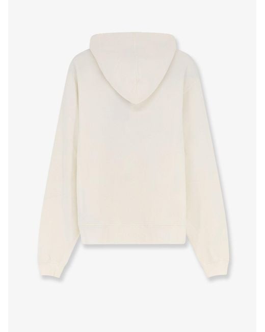 Gucci White Cotton And Cashmere Sweatshirt