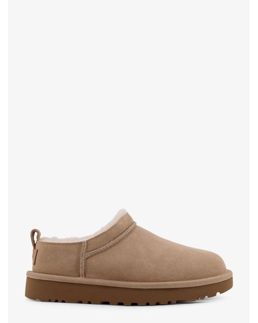 Ugg Brown Flat Shoes Suede