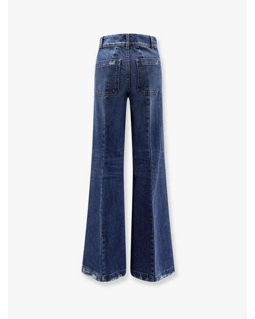 Seafarer Blue Jane Cotton Blend Jeans