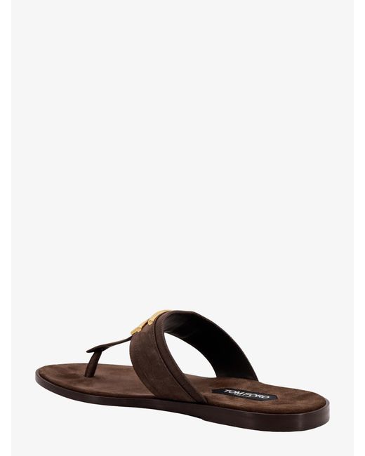 Tom Ford Brown Sandals