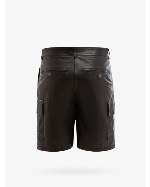 DFOUR® Black Bermuda Shorts for men