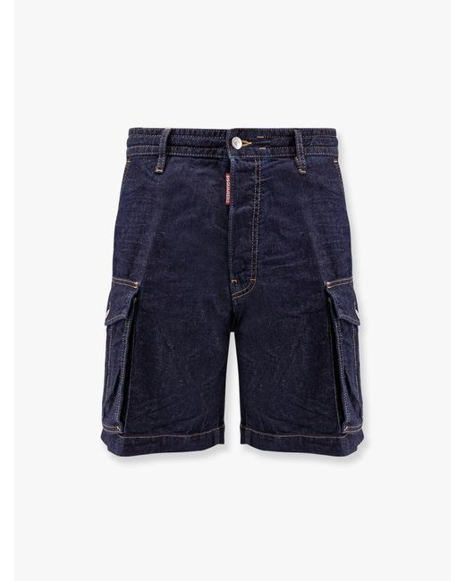Bermuda Cargo Summer Lovers di DSquared² in Blue da Uomo