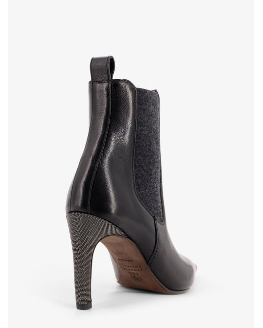 Brunello Cucinelli Black Boots